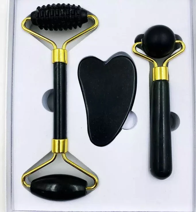 Neck & Body 3 in 1 Hot Sale Natural Jade Roller Tool
