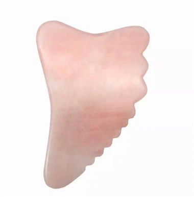 100% looduslik roosikvarz gua sha tööriist