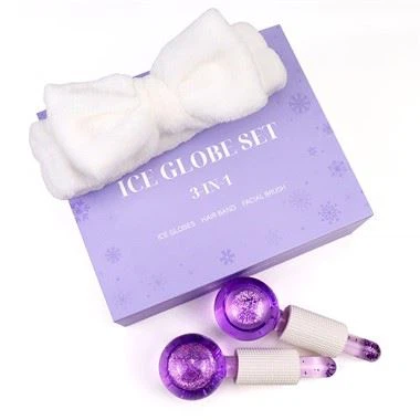 Jäägloobused on näo massaažeri külmad gloobused näo jaoks